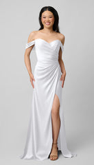 Kennedy Blue Milo Luxe Satin Bridesmaid Dress