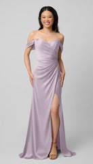 Kennedy Blue Milo Luxe Satin Bridesmaid Dress