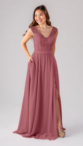 Kennedy Blue Natalie - Beaded Bridesmaid Dress