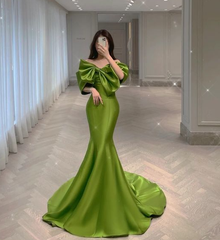 Mermaid Long Prom Dresses, Mermaid Formal Dresses,Evening Dresses S1790