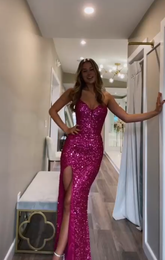 Sequins Mermaid Long Formal Dress S5061