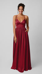 Kennedy Blue Sloane Luxe Satin Bridesmaid Dress