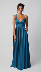 Kennedy Blue Sloane Luxe Satin Bridesmaid Dress