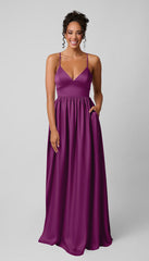 Kennedy Blue Sloane Luxe Satin Bridesmaid Dress