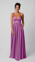Kennedy Blue Sloane Luxe Satin Bridesmaid Dress