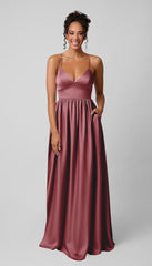 Kennedy Blue Sloane Luxe Satin Bridesmaid Dress