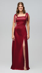 Kennedy Blue Sofia Luxe Satin Bridesmaid Dress