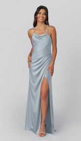 Kennedy Blue Sue Luxe Satin Bridesmaid Dress