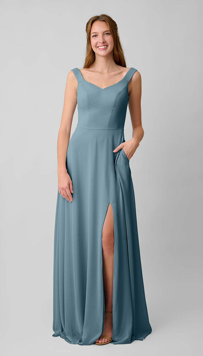Kennedy Blue Haley Platinum Bridesmaid Dress
