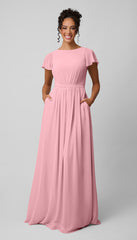 Kennedy Blue Holly Platinum Bridesmaid Dress