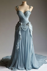 Vintage Sweetheart Long Prom Dress Evening Dress        S7130
