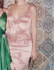 Pink long evening dress formal dress party prom dress      S6982