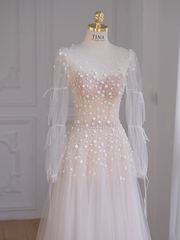 Pink gradient waist slim fantasy long dress ball gown bridal gown R5851