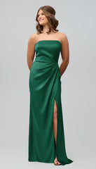 Kennedy Blue Audrey Luxe Satin Bridesmaid Dress