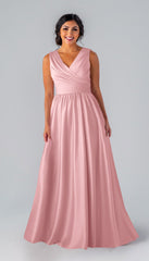 Kennedy Blue Brittany Luxe Satin Bridesmaid Dress