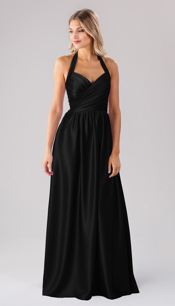 Kennedy Blue Ginger Luxe Satin Bridesmaid Dress
