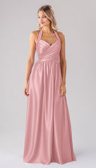 Kennedy Blue Ginger Luxe Satin Bridesmaid Dress