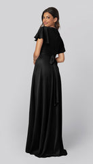 Kennedy Blue Luca Luxe Satin Bridesmaid Dress