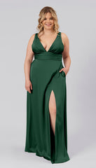Kennedy Blue Dottie Bridesmaid Dress