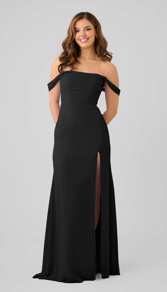 Kennedy Blue Scottie Bridesmaid Dress