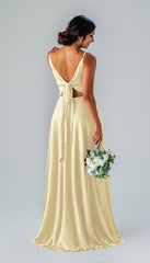Kennedy Blue Sophie Luxe Satin Bridesmaid Dress