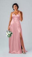 Kennedy Blue Sophie Luxe Satin Bridesmaid Dress