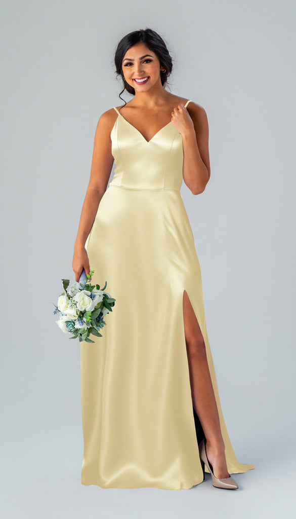 Kennedy Blue Sophie Luxe Satin Bridesmaid Dress