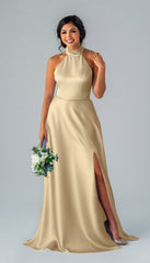 Kennedy Blue Stassi Luxe Satin Bridesmaid Dress