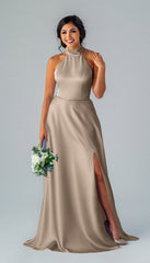 Kennedy Blue Stassi Luxe Satin Bridesmaid Dress