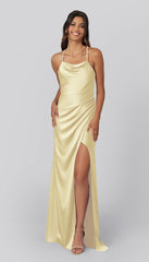 Kennedy Blue Sue Luxe Satin Bridesmaid Dress